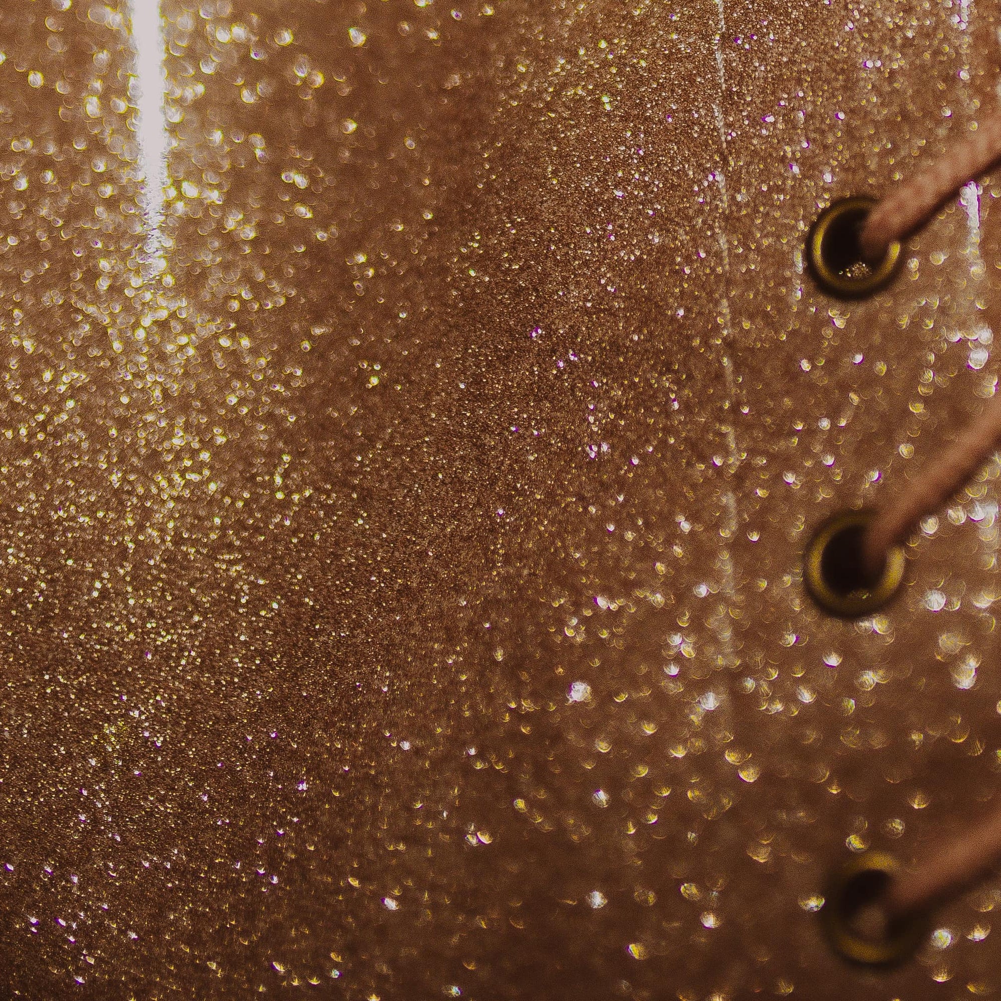 Grippy Glitter Sleeves: Gold