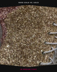 Thigh Glitter Sleeves: Rose Gold