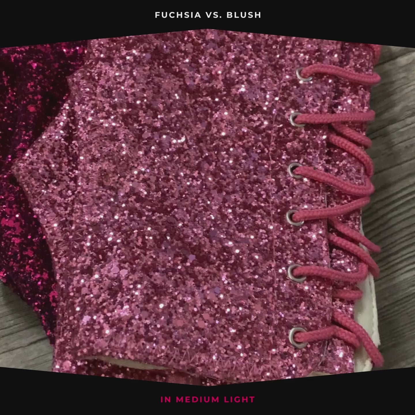 Fuchsia Glitter, Loose Glitter – ColorClub