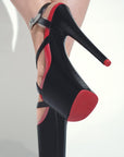 Red Bottom Stripper Shoes | SHOW PONY Exotic Dancer Heels