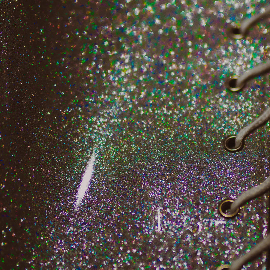 Grippy Glitter Sleeves: Silver